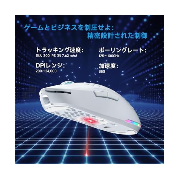 楽天市場】【送料無料】Falcon M1 ワイヤレスゲーミングマウス 無線