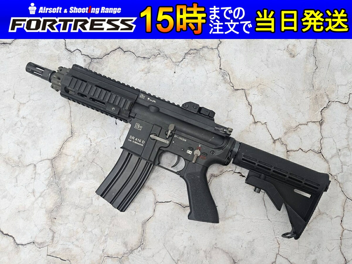 楽天市場】【中古】SRC 電動ガン SR416K 18歳以上 サバゲー 銃