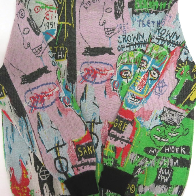 楽天市場】WACKO MARIA × JEAN-MICHEL BASQUIAT CREW NECK SWEATER