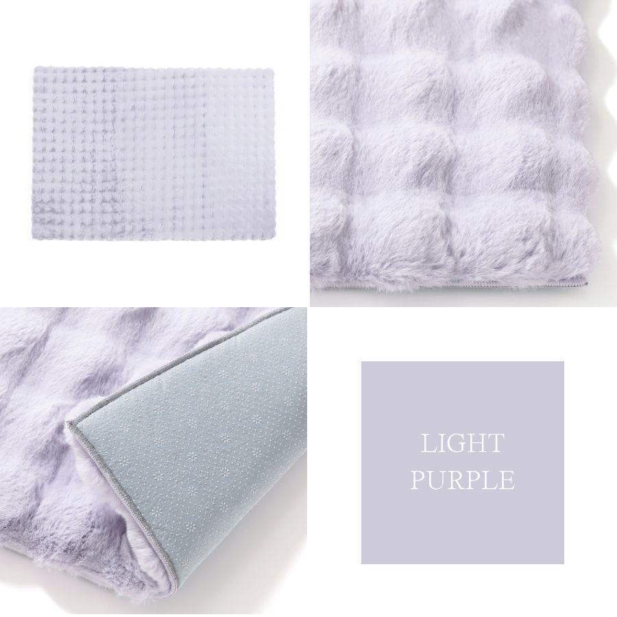 楽天市場】Francfranc フランフラン ポコモコファー ラグ M 全2色[低