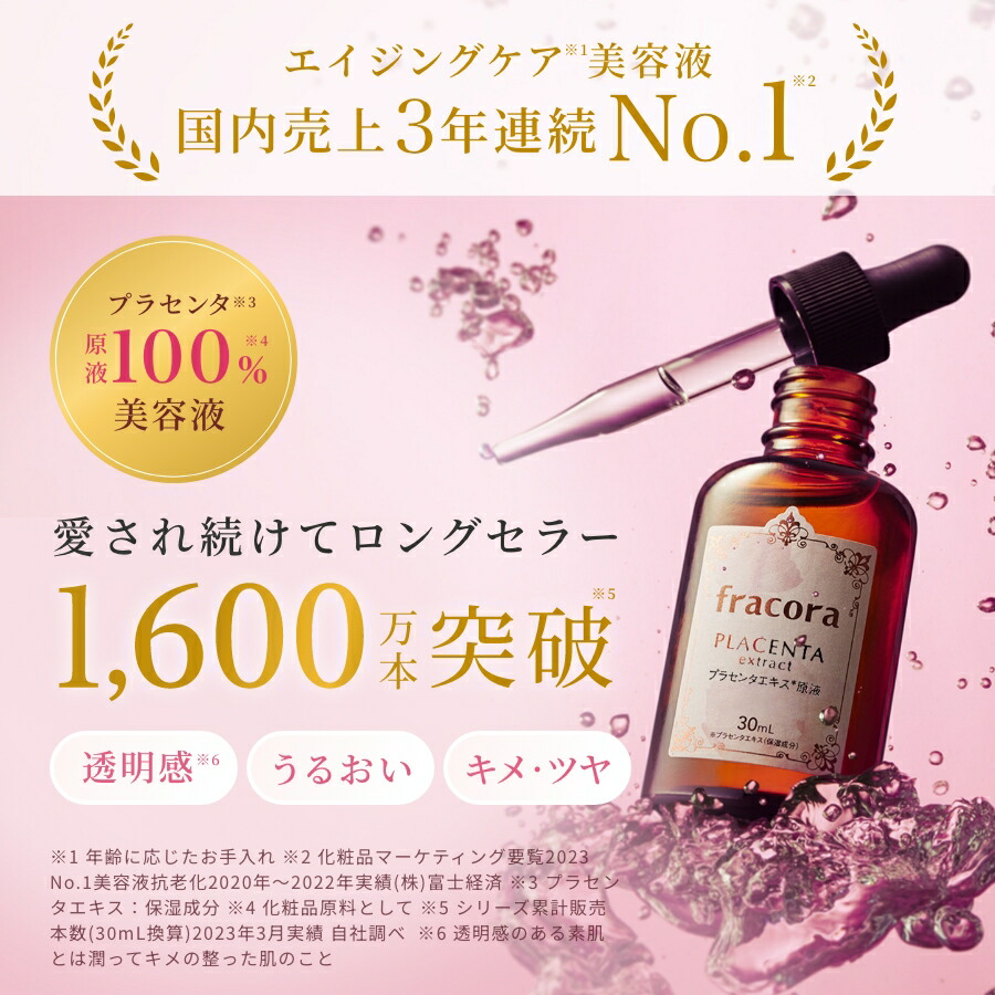 楽天市場】【2/28限定10％OFFクーポン＆P10倍】プラセンタ 美容液