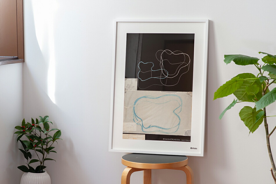 楽天市場】アートポスター 50×70cm （イッタラ／iittala）アルヴァ