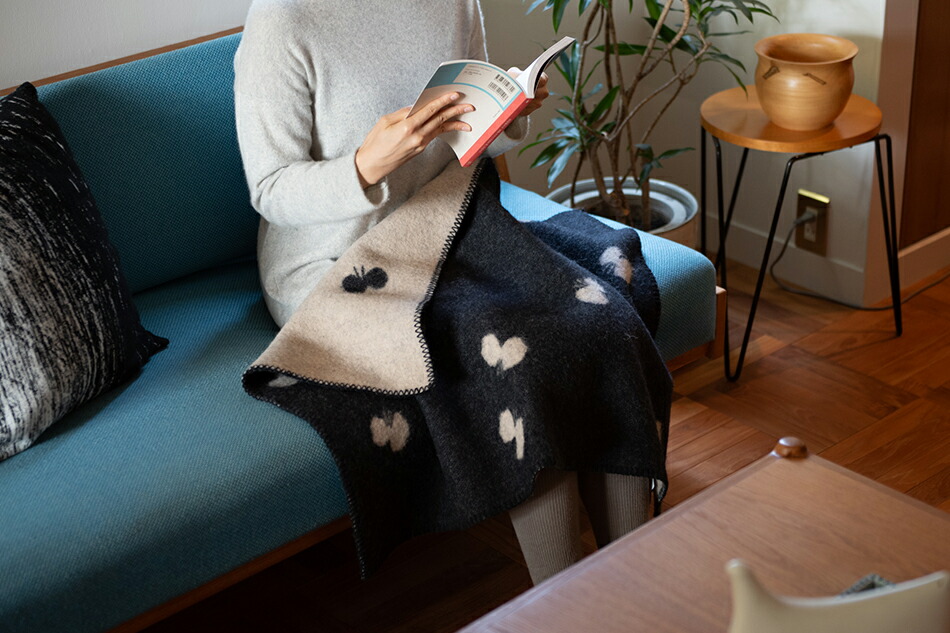 楽天市場】CHOUCHO ウールブランケット ミニ（クリッパン×ミナ