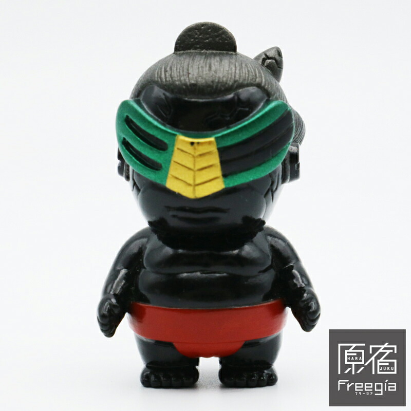 リアルヘッド ジンジャーR ミニ ソフビ フィギュア 赤 黒 リアルヘッド