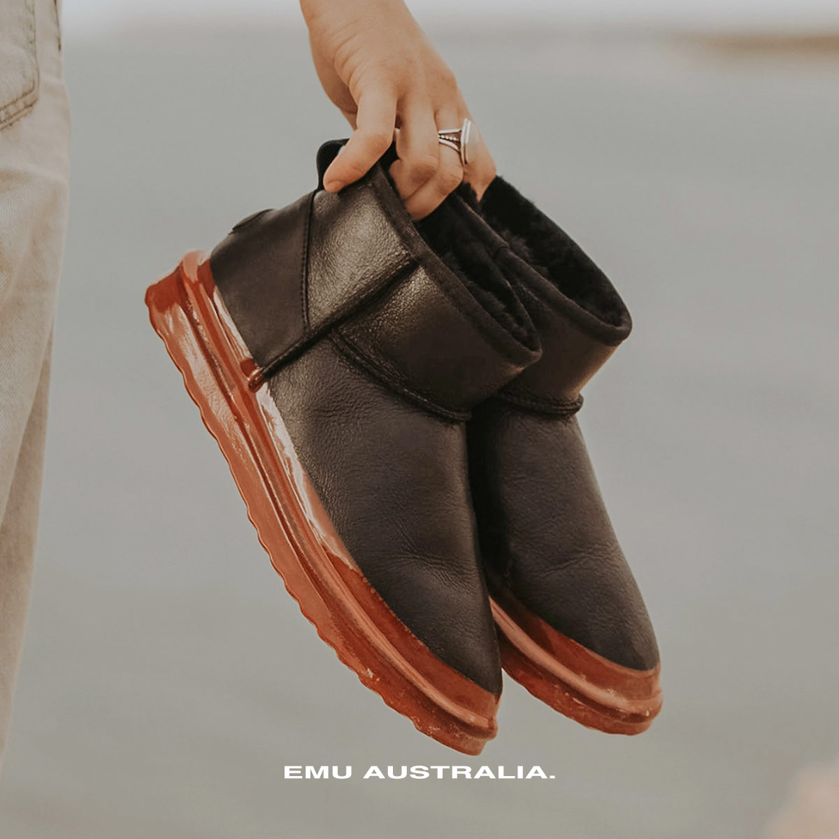 楽天市場】【LINE登録⇒クーポン配布中】 ムートンブーツ EMU エミュ