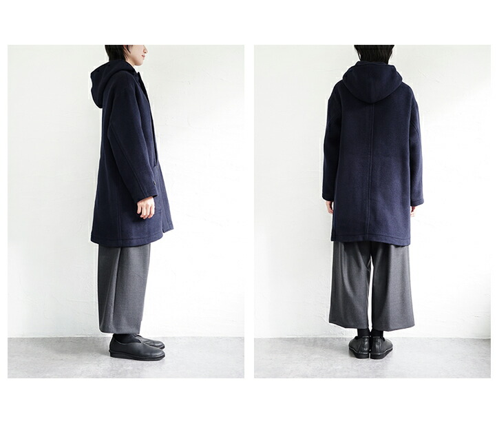 楽天市場】【sold out】ARMEN（アーメン）ダブルフェースフードコート