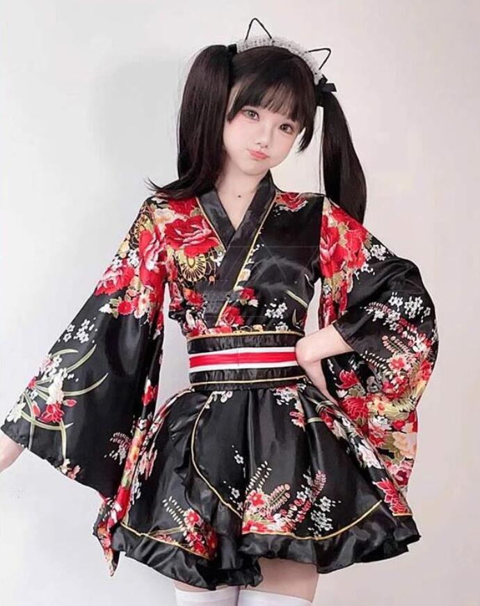 楽天市場】ハロウィン コスプレ 和服 着物 コスプレ 花魁 袴風 衣装