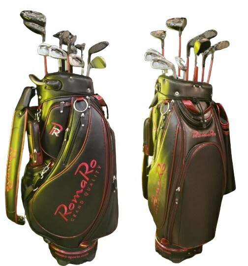 楽天市場】【ネーム入れ無料】2024 ロマロ PRO MODEL CADDIE BAG 9.5