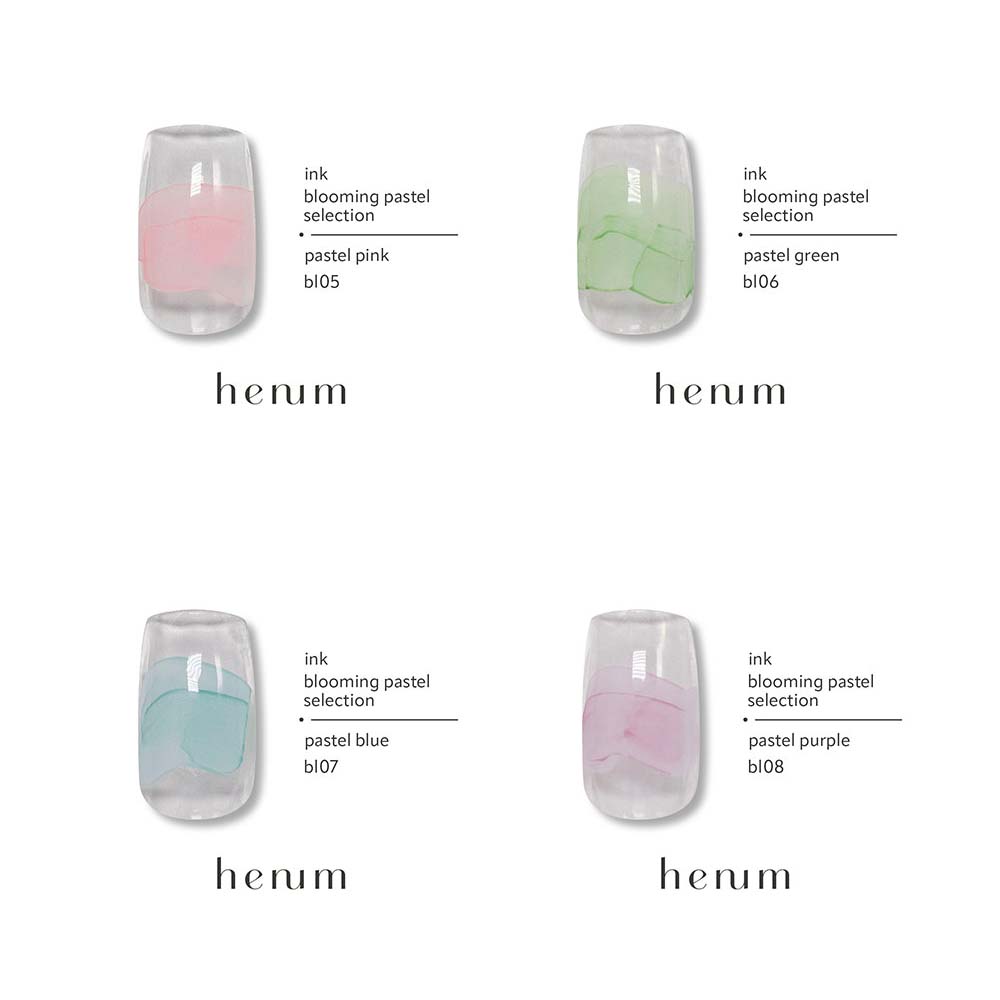 楽天市場】henum へニュム インク blooming pastel selection 全8色