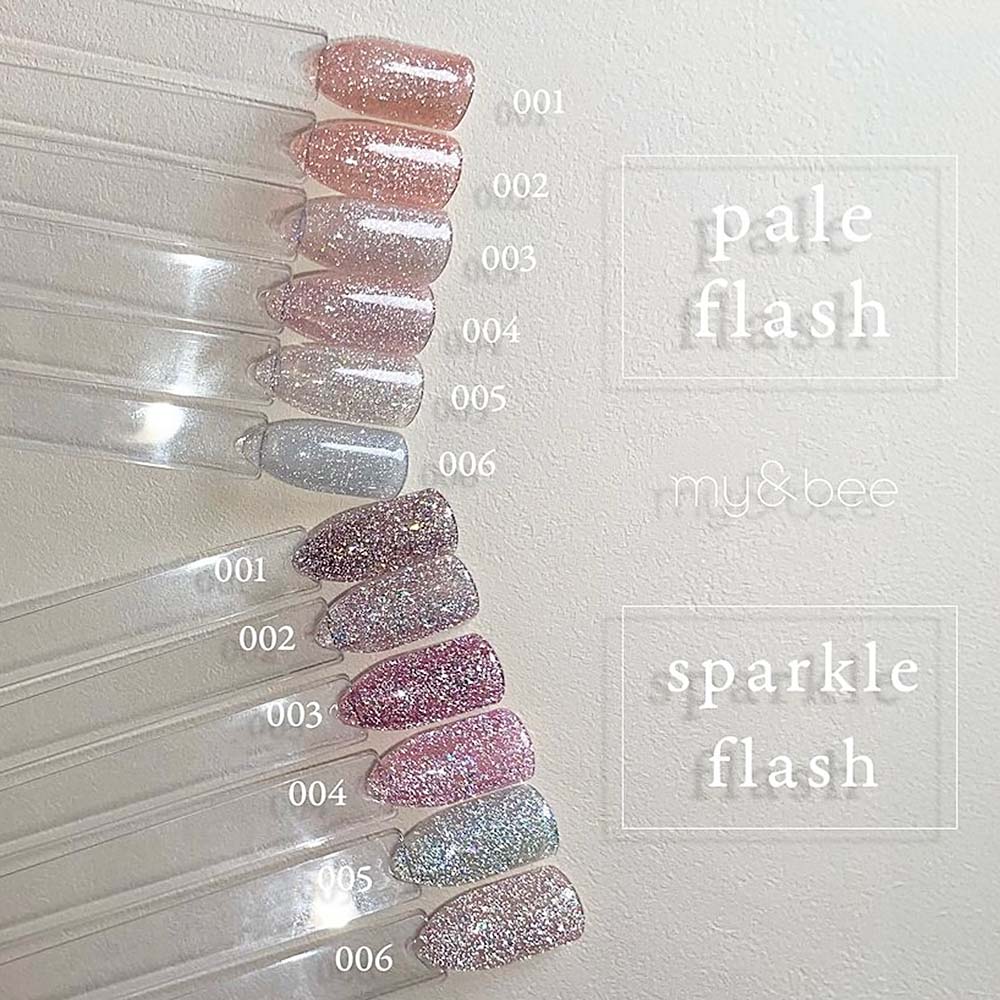 楽天市場】マイビー my&bee スパークルフラッシュ 8ml 6色セット SP