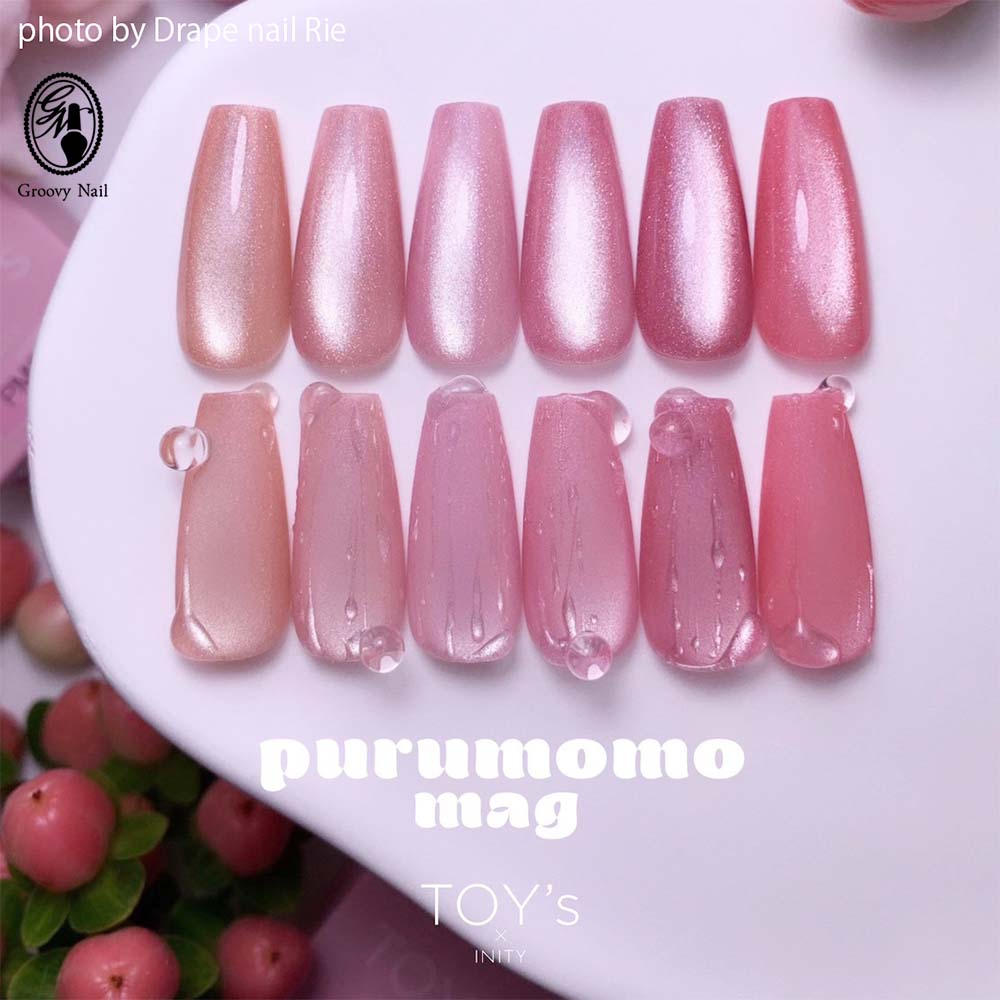 楽天市場】TOY's × INITY ぷる桃マグ 7ml 全6色 T-PM01~06 マグネット