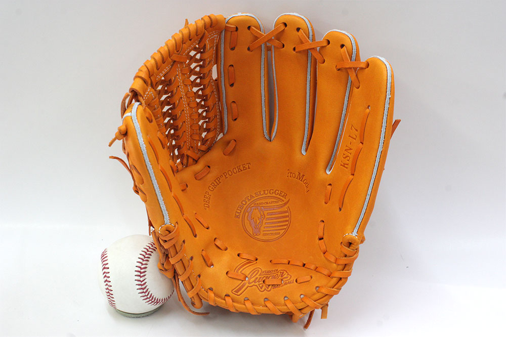 楽天市場】久保田スラッガー 軟式グローブ KSN-L7 KSオレンジ 投手