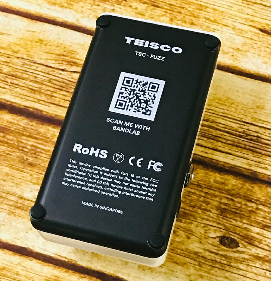 楽天市場】TEISCO FUZZ PEDAL 新品 ファズ/オクターブファズ[テスコ