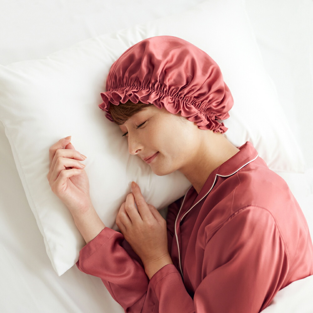 楽天市場】【SALE】グンゼ シルク 100％ ナイトキャップ レディース