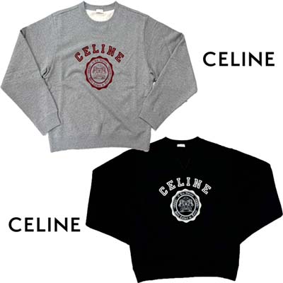 楽天市場】CELINE セリーヌ トレーナー スウェット メンズ 2色展開