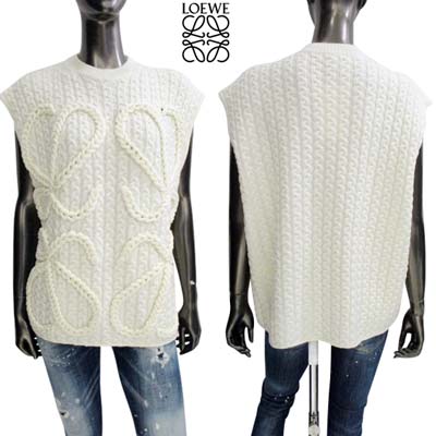 楽天市場】LOEWE ロエベ ベスト レディース セーター ニット トップス