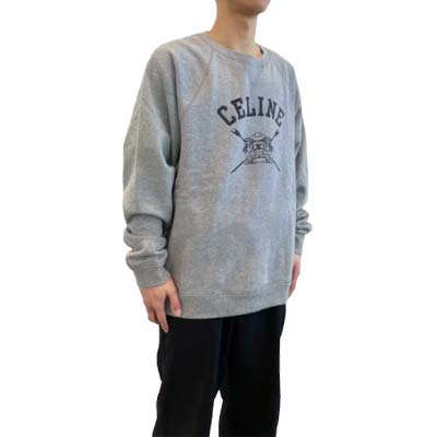 楽天市場】CELINE セリーヌ トレーナー メンズ スウェット ラグラン