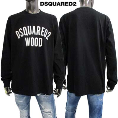 楽天市場】ディースクエアード DSQUARED2 メンズ トップス ロンT 長袖