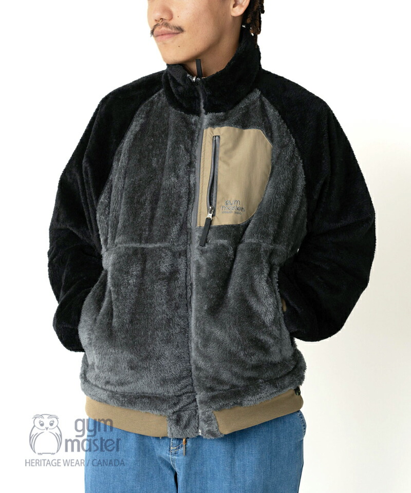 楽天市場】gym master 公式 リバーシブルタスロンxボアスタンドJKT