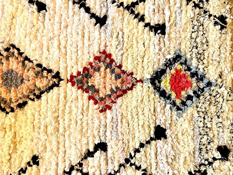 楽天市場】【S /100×60cm】モロッコ ラグ ｢ボシャルウィット015