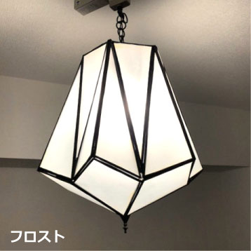 楽天市場】ペンダントライト「ジオメトリック クリア/ホワイト