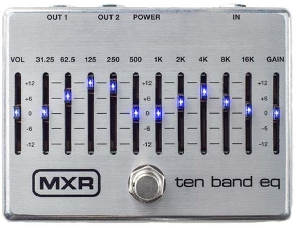 楽天市場】MXR M108S TEN BAND EQ 10バンドグラフィックイコライザー