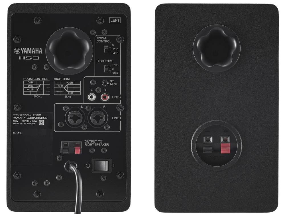 楽天市場】YAMAHA ヤマハ HS3 (ペア) ブラック ◇ 26W+26W LF 3.5