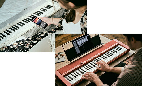 楽天市場】CASIO カシオ CT-S1 WE ライブセット ポータブルキーボード