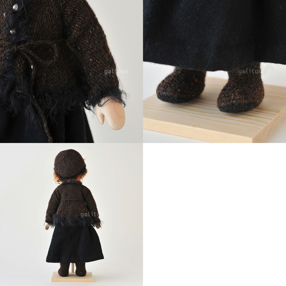 楽天市場】Elisabeth Pongratz ポングラッツ人形 オールウッド H284 黒