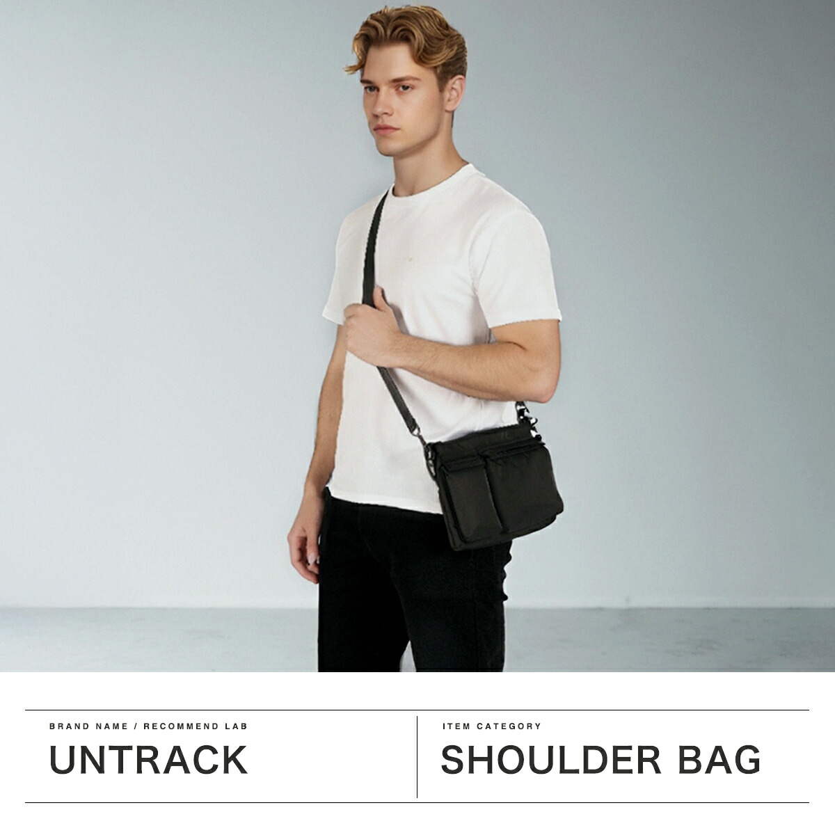 楽天市場】ノベルティ付 アントラック ショルダーバッグ メンズ