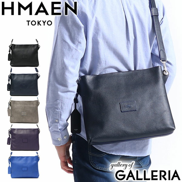 楽天市場】アエナ ショルダーバッグ HMAEN サコッシュ 本革 革 レザー
