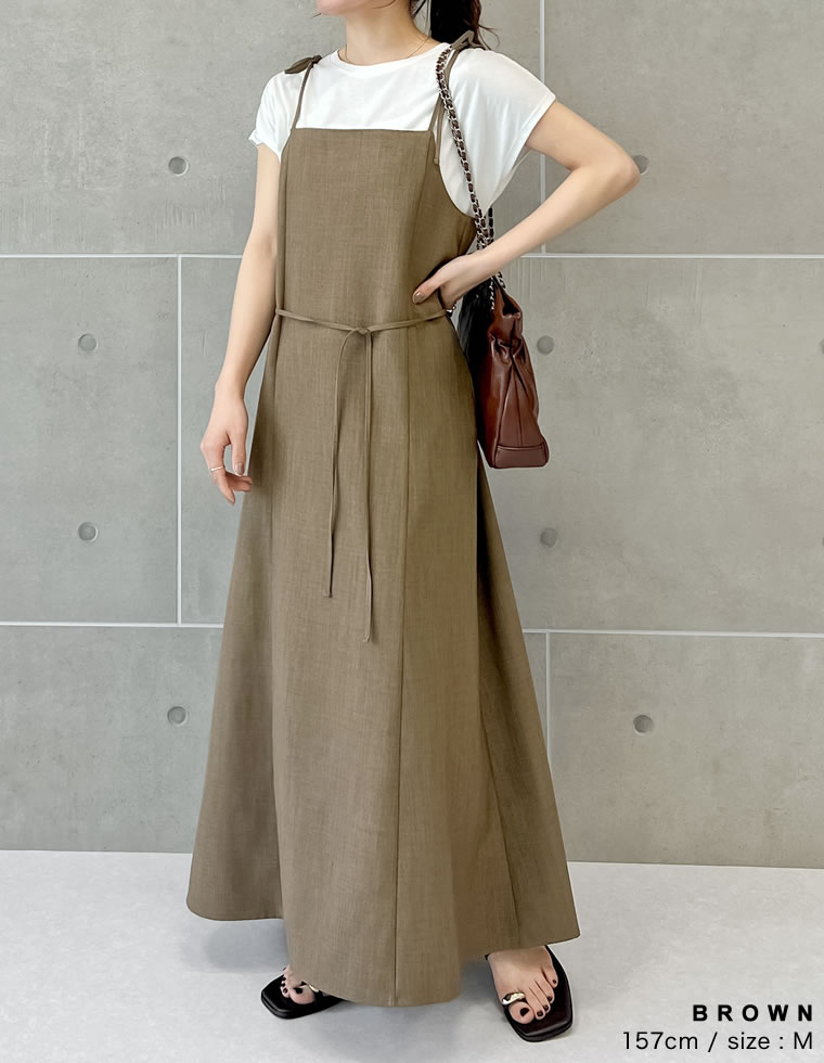 楽天市場】【全品MAX1,500円OFFクーポン】リネンライク2WAYキャミ