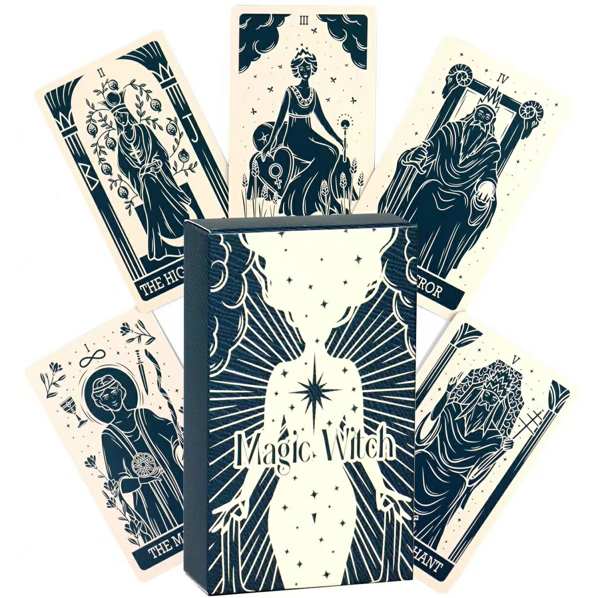 楽天市場】タロットカードmagic witch tarot cards タロット 占い
