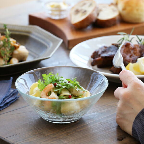 楽天市場】木村硝子店 ヒップ 14cm サラダボウル ガラス ボール 中鉢