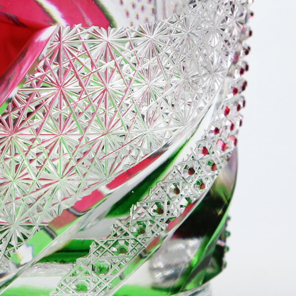 楽天市場】江戸切子 江戸硝子 オールド 四季 春 但野硝子 切子グラス