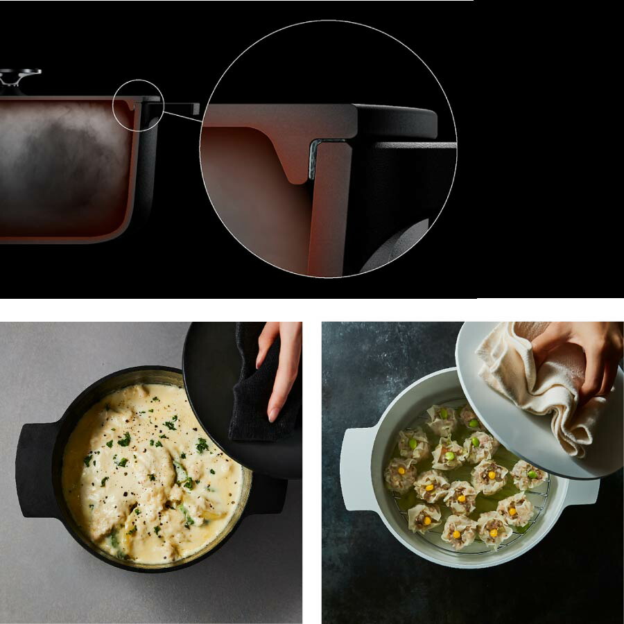 楽天市場】リンナイ 無水調理鍋 Leggiero(レジェロ) RBO-MN18(MB) 18cm