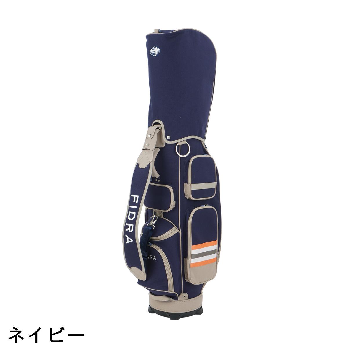 楽天市場】フィドラ FIDRA 帆布 スタンドクラブケース付き キャディ