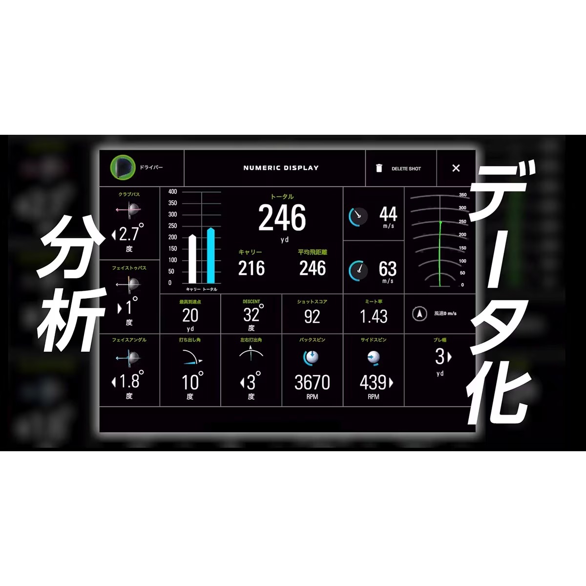 楽天市場】スカイトラック SKYTRAK スカイトラック+(プラス)弾道測定器