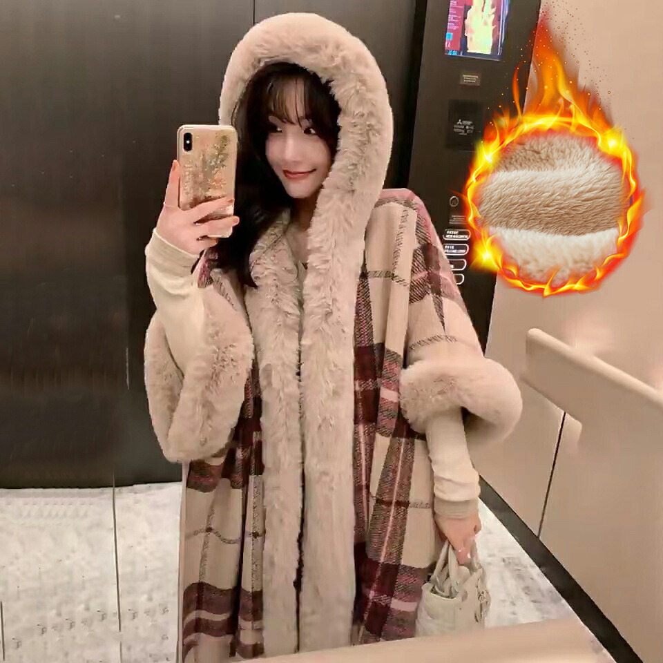 楽天市場】ポンチョ コート ケープコート レディース ショール