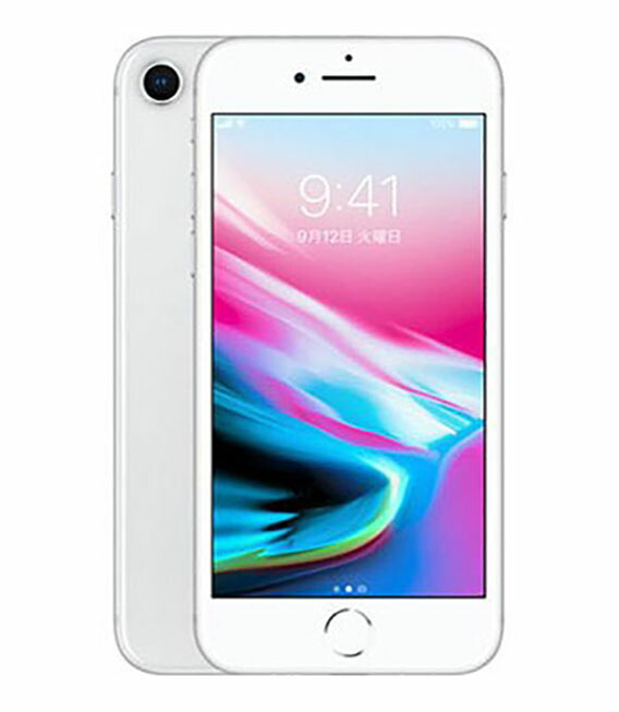 中古】【安心保証】 iPhone8[64GB] SIMロック解除 au/UQ シルバー