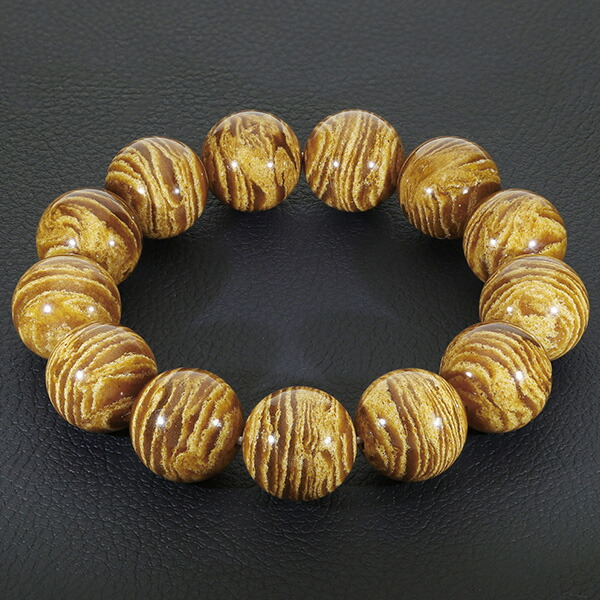 楽天市場】アンバー 琥珀 ゼブラアンバー ブレスレット 16mm 18cm