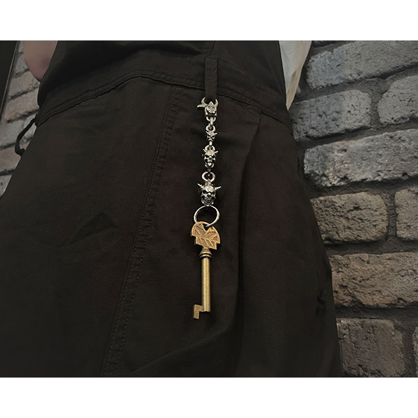 楽天市場】F.A.L トリプルス ウィルキー チェーン メンズ キーリング