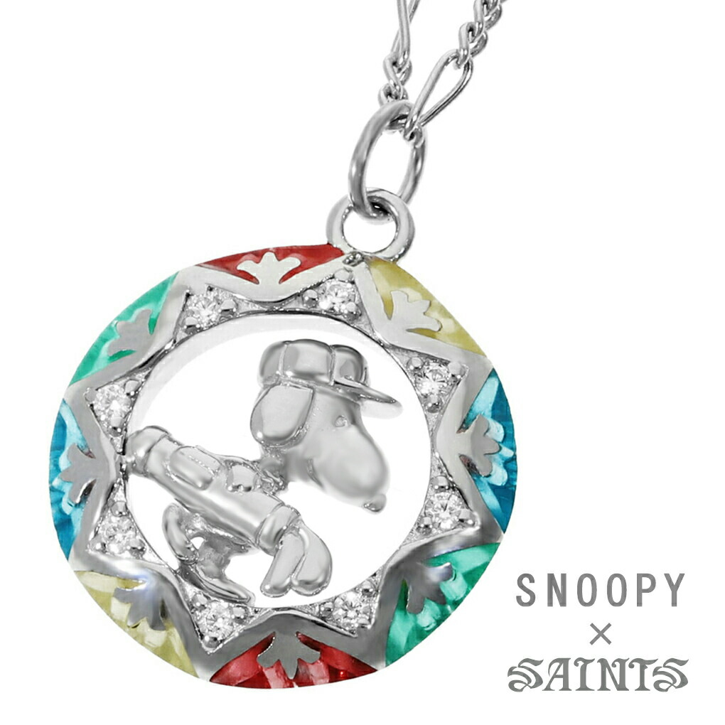 楽天市場】SNOOPY × SAINTS ステンド スヌーピー ゴルフ シルバー