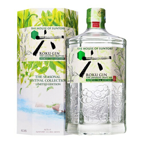 楽天市場】サントリー ROKU 六 GIN NORYO TEA EDITION クラフト ジン