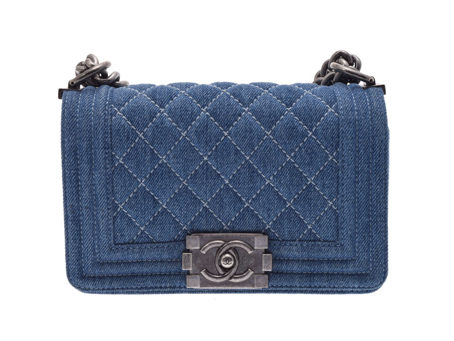 楽天市場】中古 シャネル ボーイシャネル チェーンショルダーバッグ