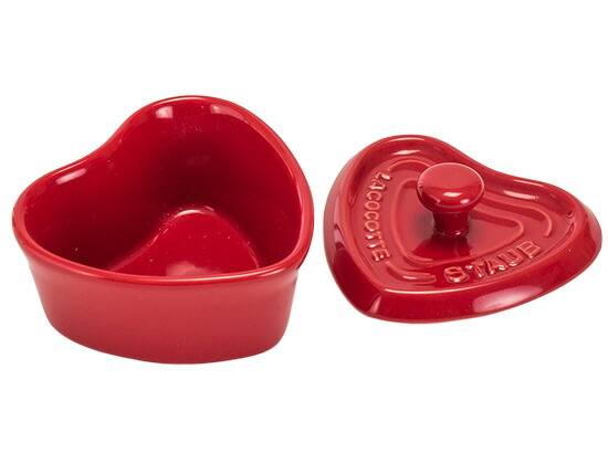 楽天市場】ストウブ Staub セラミック ミニココット ハート 10cm 40511