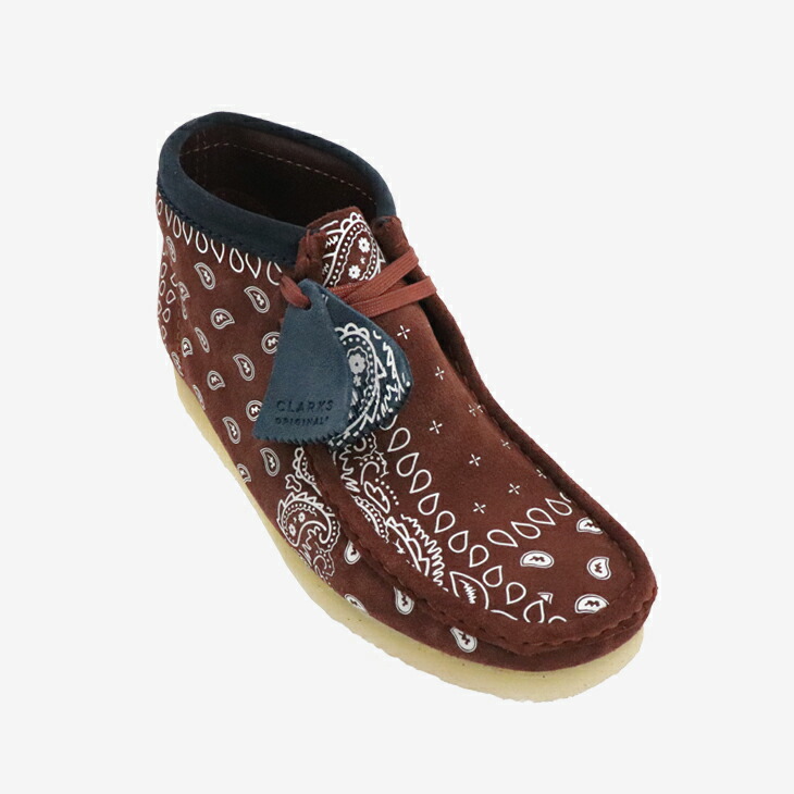 楽天市場】・CLARKS｜Wallabee Boot Paisley/ クラークス/ワラビー