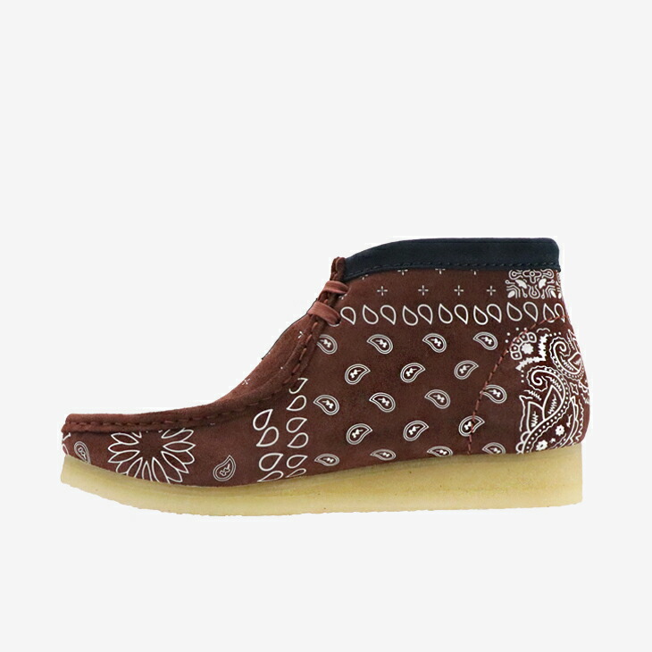 楽天市場】・CLARKS｜Wallabee Boot Paisley/ クラークス/ワラビー