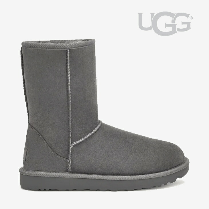 楽天市場】ugg クラシックショート グレーの通販