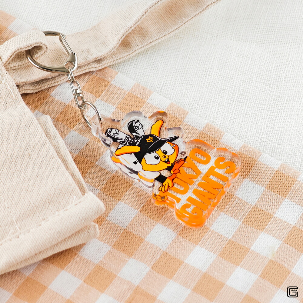 楽天市場】読売ジャイアンツ 公認 8mm アクリル キーホルダー